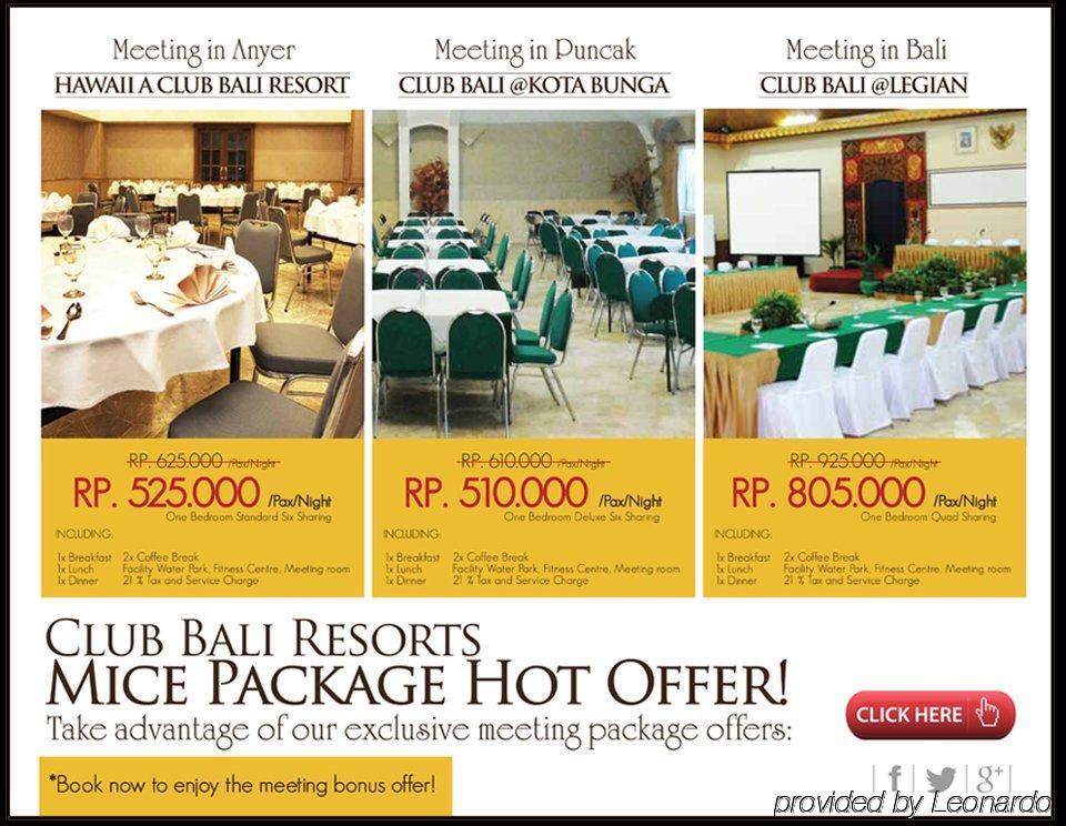 Club Bali Family Suites @ Legian Beach Eksteriør bilde